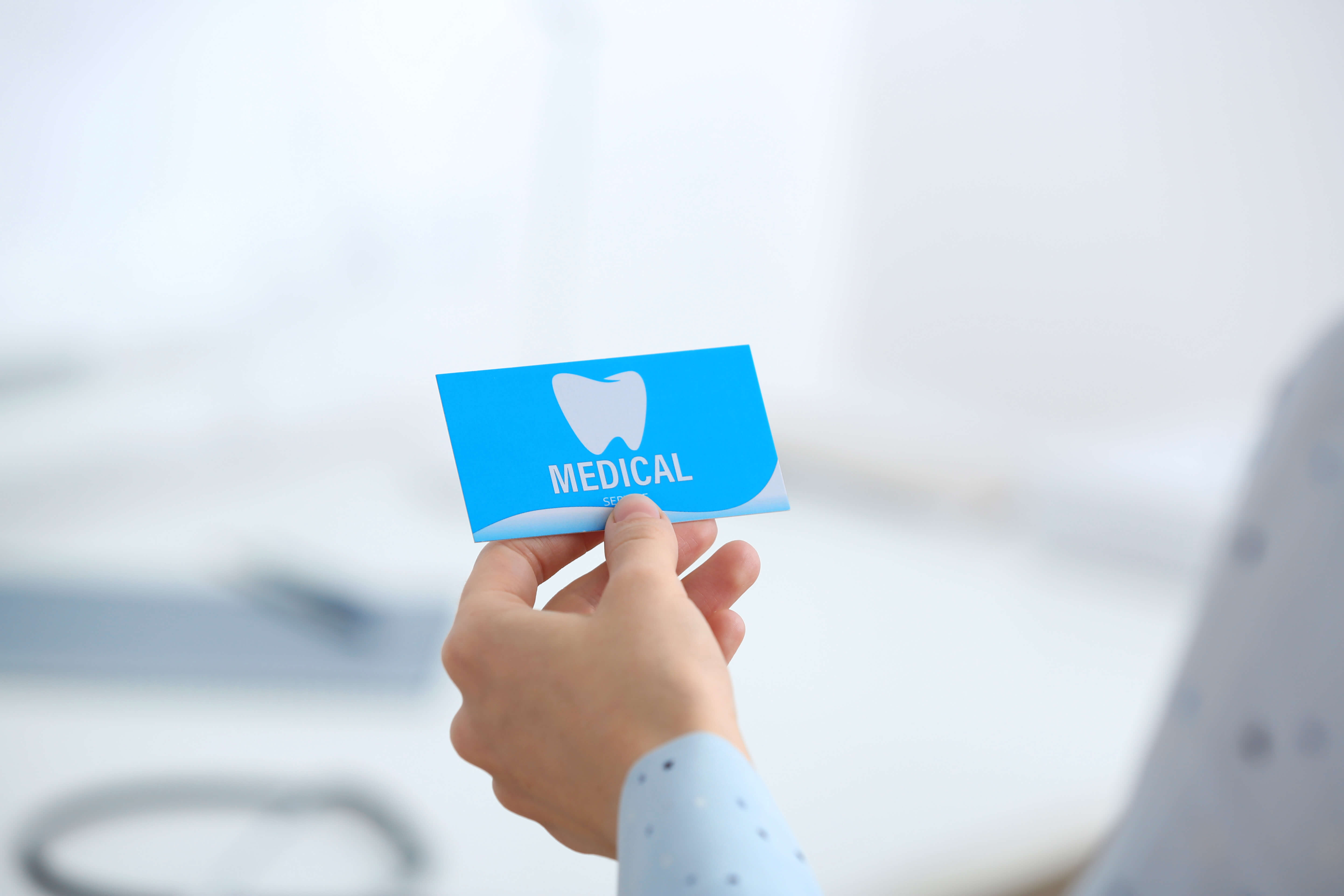 medical business card
